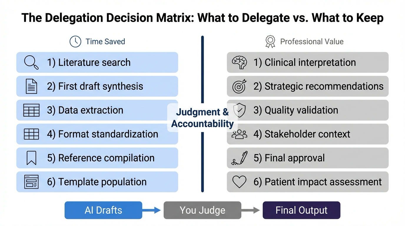 The Delegation Decision Matrix: What to Delegate vs. What to Keep
